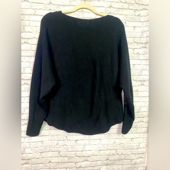 LIV‎ MILANO JEWEL EMBELLISHED SWEATER SZ L - Picture 4 of 4